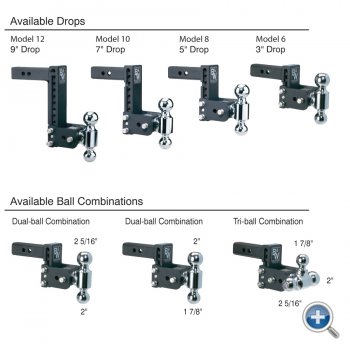 Ball Mounts B&W Trailer Hitches TS10033B