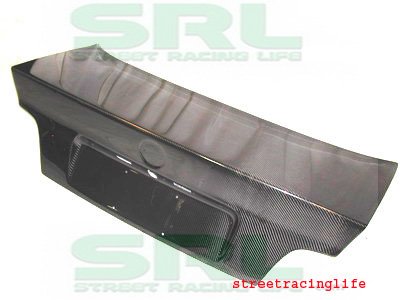 BMW E36 92 93 94 95 96 97 98 2dr Carbon Fiber Trunk Lid Kit Trunks Nin Autosports E36T2DR