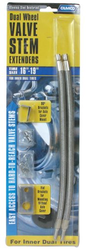 Camco 44903 Dual Wheel Valve Stem Extender for Inner Dual Tire Valve Stems & Caps Camco 44903