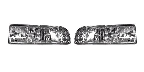 TYC 80-6221-01 Elegante CHEVROLET Head Light Assembly (Pair) Headlight Assemblies TYC 80622101