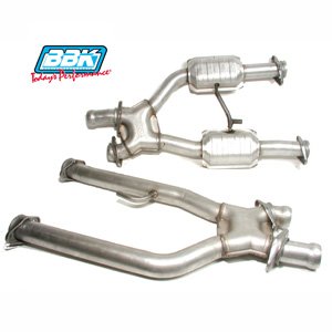 BBK 94-95 MUSTANG GT 2.5 X-PIPE W/ Cats (For Long Tube Headers) Manifolds BBK BBK-1672