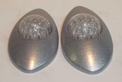 Turn Signal Assemblies & Lenses Gregg's Customs GCHC061-SILVER