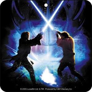 Star Wars Light Saber Fight Air Freshener A-SW-0003 Categories CD Visionary