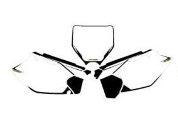 N-Style Pre-Printed Backgrounds - White Decals N-Style N03-1301