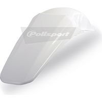 Polisport Rear Fender - White , Color: White 8562700001 Fenders Polisport 8562700001