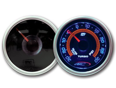 2 inch Elec. Volt S7 Invision Gauges Dash Accents AC AutoTechnic o2896-4797