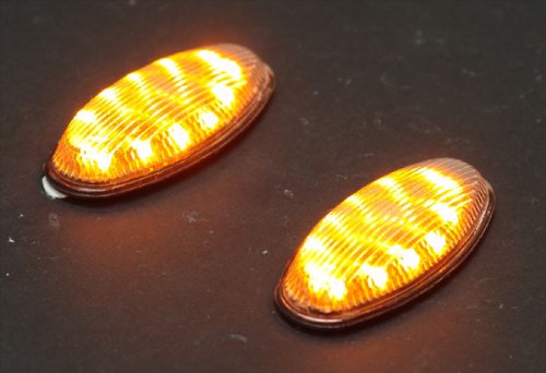 Turn Signal Assemblies & Lenses Volar Motorsport LTS020-Smoke