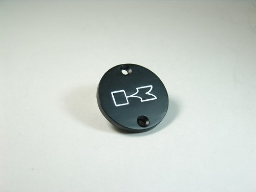 KAWASAKI VULCAN 88 VN 1500 BLACK BRAKE CLUTCH FLUID CAP Gas Caps D2Moto RC023-Black