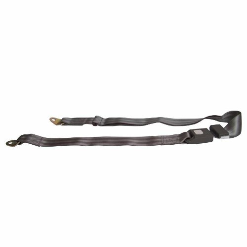 AutoLoc SB2PGR Grey 2 Point Lap Seat Belt Seat Belts Autoloc SB2PGR