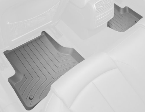 WeatherTech Custom Fit Rear FloorLiner for GMC Acadia, Grey Automobilia WeatherTech 461112