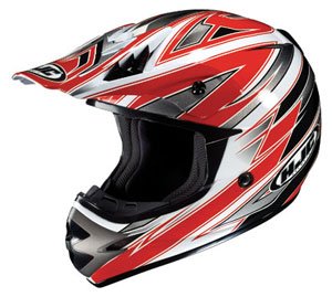 HJC AC-X3 Option MC-1 Motocross Helmet Red Large Helmets HJC Helmets HH 16-104