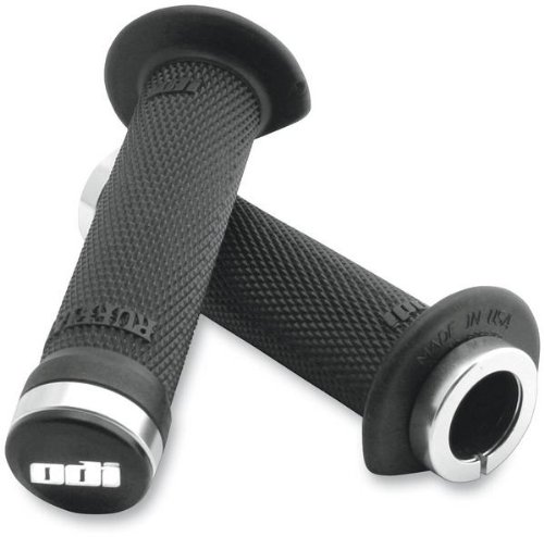 ODI Ruffian Lock On Grips - 130mm - Black , Color: Black F31RFB Grips Odi F31RFB