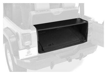 Bestop 42636-01 Instatrunk Storage Box for 07-10 Wrangler JK including Unlimited without factory subwoofer Hard-Shell Carriers Bestop 42636-01