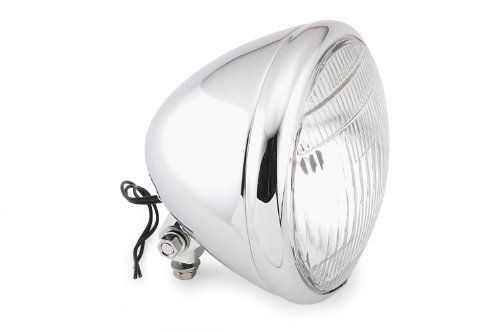 6 1/2in. Springer Headlight - 12V, Manufacturer: Bikers Choice, SPRINGER HEAD LIGHT Headlight Bulbs & Assemblies Biker's Choice 601615