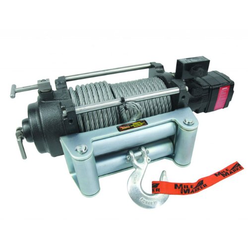 Mile Marker HI-Series Hydraulic Winch - 12,000-lb. Capacity, 24 Volt DC, Mode... Winches Mile Marker 75-52000C/24