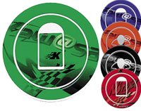 Keiti Gas Cap Protectors - Kawasaki Gas Tank Protectors Continental 20-3467