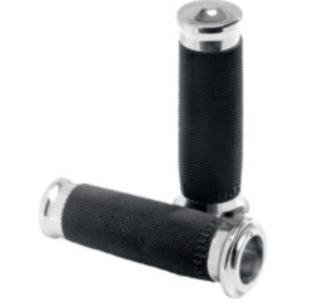 Performance MacHine Replacement Rubber F/ Contour Wrapped Grip Blk H-D All 84-11 Grips Performance MacHine 0063-1013