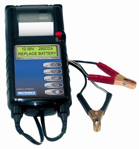 12 Volt Battery/Charging System Tester Built in Printer Battery Testers MDT MDXP300