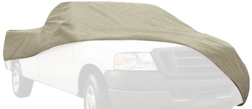 Budge TSD-9 Shield Truck Cover Fits Long Bed Crew Cab Pickups up to 264 inches - (Dupont Tyvek, Grey) Custom Fit Budge TSD-9