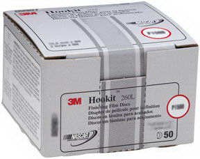 3M 00953 Hookit 5 P1000 Grit Finishing Film Disc Sanders 3M 00953