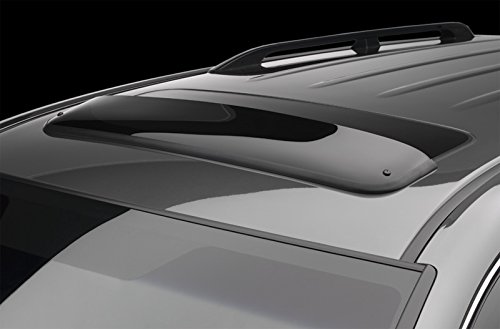 WeatherTech Custom Fit Sunroof Wind Deflectors for Cadillac Escalade, Dark Smoke Body WeatherTech 89075