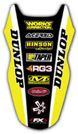 Factory Effex RM REAR FENDER KIT '05 FX SUZUKI RM125/250 01-05 08-32420 Fenders Factory Effex 08-32420