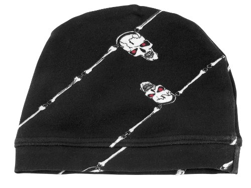 Ultimate Cycle Products Ultimate Skins Beanie, Skull and Bones, Size: OSFM 22-1405 Skullies & Beanies Ultimate Cycle Products 22-1405