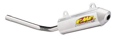 FMF Racing PowerCore 2 Silencer , Color: Natural, Material: Aluminum 020203 Hardware FMF 020203
