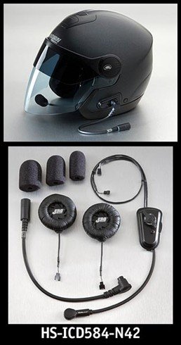 Helmet Accessories J&M HS-ICD584-N42