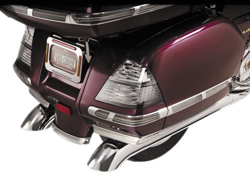Show Chrome Accessories 52-745 Saddlebag Light Grille Saddle Bags Show Chrome Accessories 52-745