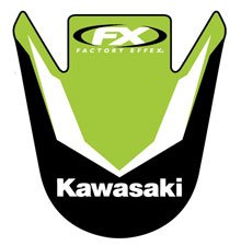 Factory Effex KX80/100 FRONT FENDER KT 05 FX KAWASAKI KX80-100 ALL 08-30118 Fenders Factory Effex 08-30118