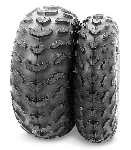 Carlisle Trail Wolf Tire - Front/Rear - 25x11x12 , Position: Front/Rear, Tire Size: 25x11x12, Rim Size: 12, Tire Ply: 2, Tire Type: ATV/UTV, Tire Construction: Bias, Tire Application: All-Terrain 537061 Wheels & Tires Carlisle 37-1053