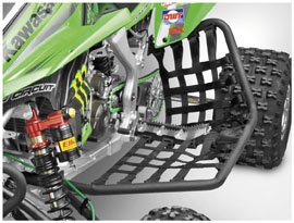 DG Performance Factory Nerf With Rear Nets - Black 601-6140B Nerf Bars DG Performance 601-6140B