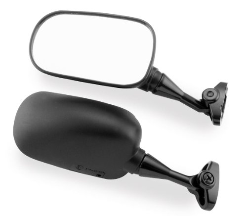 BikeMaster OEM Replacement Mirror - Right - Black UD-M017 Mirrors BikeMaster UD-M017