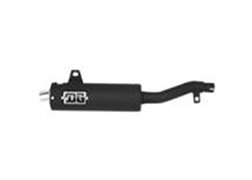 DG Performance 052-2140 - RCM II Exhaust with Head Pipe & Spark Arrestor - Black fits Honda TRX 450R (2004 - 2005) Complete Systems DG Performance 052-2140