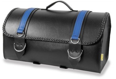 Willie & Max Braided Super Max-Pax - Dark Blue TT543DKBLU Saddle Bags Willie & Max Saddlebags TT543DKBLU