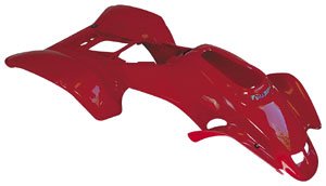 FullBore Plastics Racecut Front Fender - White H40X-F-6-RC Fenders Fullbore Innovations H40X-F-6-RC