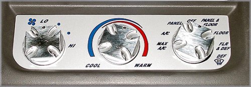 Billet Knobs w/ Iron Cross Gauge Sets Nu Image KC372B
