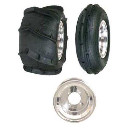 Sedona Cyclone Sand Tire/Wheel Kit - 20x11x10 - 3+5 Offset - 4/110 KIT8008 Off-Road Motorcycle Sedona KIT8008