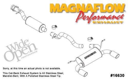 MagnaFlow Exhaust - MagnaFlow Cat-Back System Cat-Back Systems Magnaflow MAGNA-16630