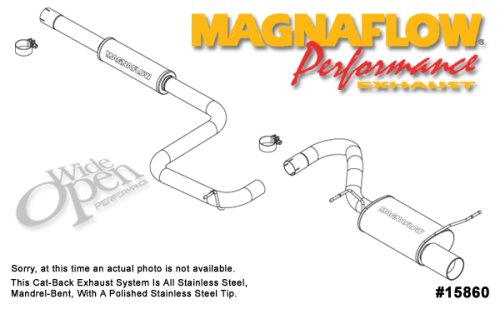 MagnaFlow Exhaust - MagnaFlow Cat-Back System Cat-Back Systems Magnaflow MAGNA-15860