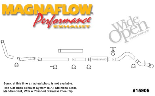 MagnaFlow Exhaust - MagnaFlow Cat-Back System Cat-Back Systems Magnaflow MAGNA-15906