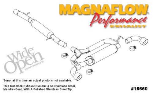 MagnaFlow Exhaust - MagnaFlow Cat-Back System Cat-Back Systems Magnaflow MAGNA-16650