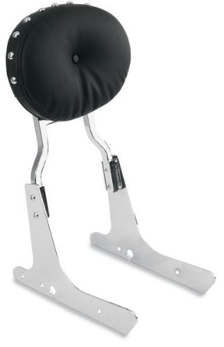 Drag Specialties Oval Pad for Square Sissy Bars - Pillow with Studs 0822-0059 Sissy Bars Drag Specialties 0822-0059