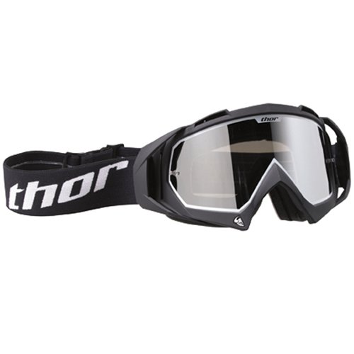 Thor Hero Goggles Flat Black Goggles Thor 2601-0696