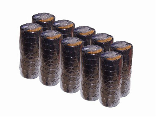 Black Electrical Tape Case (100 Rolls) EL7-B 3/4 x 66' Wiring Harnesses Tapebrothers EL766CLBKCS