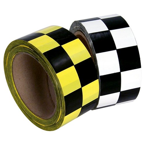 Checkerboard Tape 2 x 36yrds B/W Pinstriping Tape CBWB