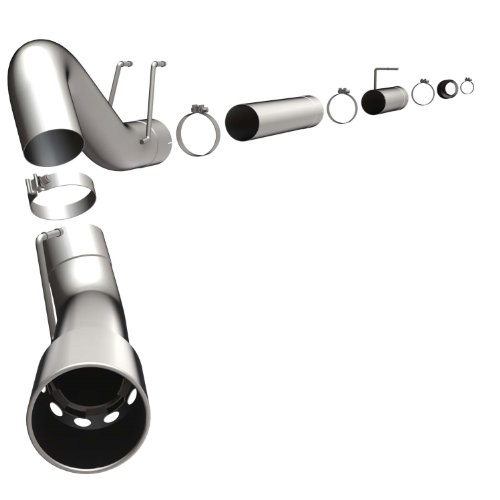 Magnaflow 17984 Pro Series Stainless Steel 5 Single Filter-Back Exhaust System Exhaust & Emissions Magnaflow 17984