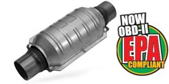MagnaFlow 53000 Series Universal Catalytic Converters (Round) - Cat 2 Inch IN/OUT (NON CARB COMPLIANT) Catalytic Converters Magnaflow 53004