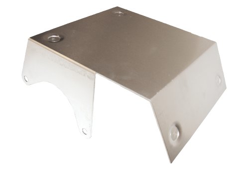 CSI C6070 Polished Starter Heat Shield - Small Block Chevy Starters CSI C6070